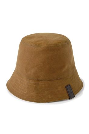 Loewe Reversible Leather-Trimmed Waxed Cotton-Canvas and Wool-Blend Bucket Hat
