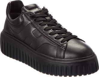Hogan H-Stripes Leather Sneaker