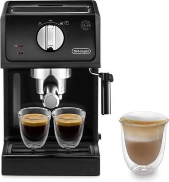 DeLonghi Cafetera Espresso Negra De 15 Bares - Ecp3121