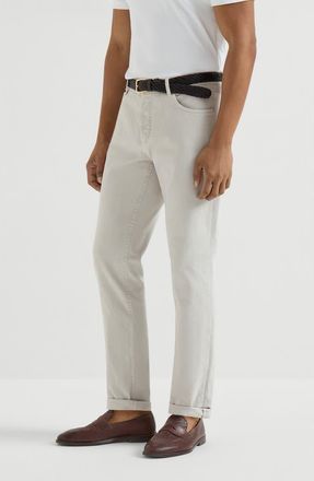 Brunello Cucinelli Lightweight denim trousers in Yuta at Nordstrom, Size 58 It
