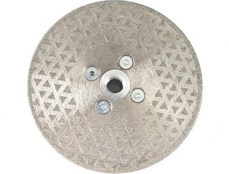 OEM Disco Diamantado - 125 Mm - Rosca M14 - Para Corte Y Rectificado De Piedra M&aacute;rmol Granito Azulejos - Cara Simple - 1 Unidad
