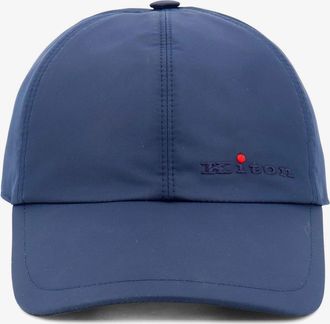 Kiton Ciro Paone Cappello in nylon con logo ricamato frontale - KITON CIRO PAONE - gender_Man