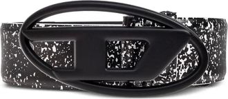 Diesel Cintura con logo - Nero