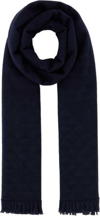 マフラー・ストール Prada Midnight Blue Cashmere Scarf 関税&送料込】Prada Midnight Blue Cashmere Scarf (PRADA