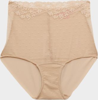 Commando Double Take High-Rise Lace Briefs