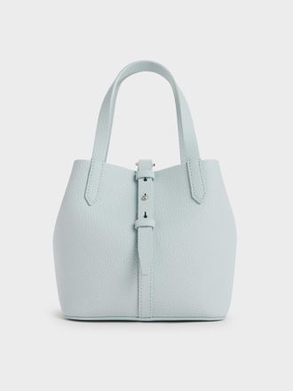 Charles & Keith Beryl Belted Bucket Bag
