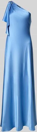Lauren Ralph Lauren Abendkleid mit One-Shoulder-Tr&auml;ger Modell ELZIRA in Hellblau, Gr&ouml;&szlig;e 34