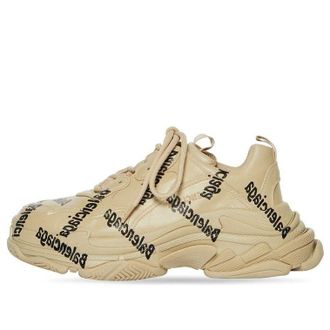 Balenciaga Triple S Logotype Beige 536737W2FAB9710