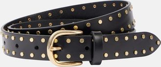 Isabel Marant Zap studded leather belt