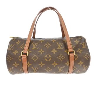 Louis Vuitton Papillon Handbag Monogram Canvas Brown Canvas Handbag (Pre-Owned)