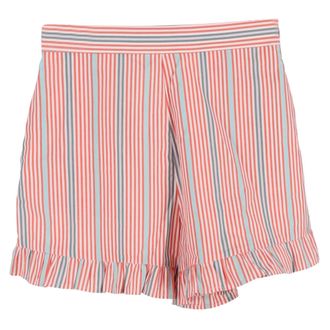 Chlo&eacute; See by Chlo&eacute; gestreepte minishorts van katoen in meerdere kleuren