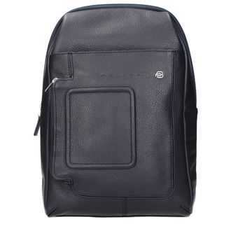 Piquadro Herrens Blaue Leder-Umh&auml;ngetaschen