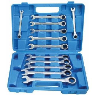 OEM Juego Llaves De Carraca Combinadas Fija 8-19 Mm 12 Piezas