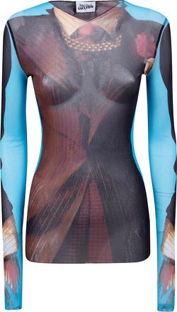 Jean Paul Gaultier Re-Edition: Le Top Tennis Costume Top