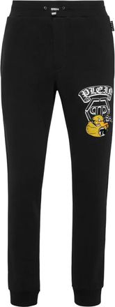 Philipp Plein Pantaloni sportivi con stampa - Nero