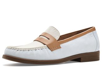 Cole Haan Stassi Soft Driving Style Loafers Womens Flat Shoes Ballad Blue Suede/Biscuit Leather/Powder Leather : 10.5 B - Medium, Nylon