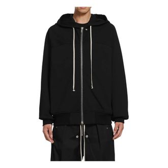 Rick Owens Windbreaker - male - Rick Owens - Zip-throughs - Black - L - Sweatshirts & Hoodies