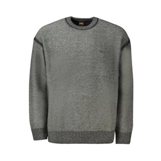HUGO BOSS Hombre, Jerseys, Gris, Talla: L