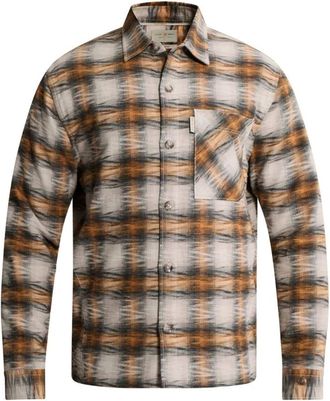 Cast Iron Lange mouw shirt Check Jacquard - Heren - Overhemden - Veelkleurig - Maat: XL Katoen