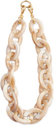 BaubleBar Chain Link Phone Wrist Strap in White at Nordstrom