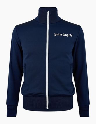 Palm Angels Mens Palm Logo Track Jacket - Navy - Size: Regular/36