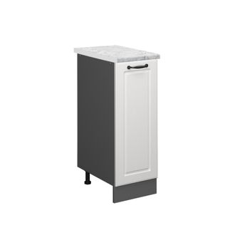 Vicco Armario De Farmacia R-line, Blanco Casa De Campo, 30 Cm Et M&aacute;rmol