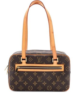 Louis Vuitton Cite Handbag Monogram Canvas MM shoulder bag - Brown