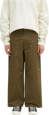 A-Cold-Wall* Balfron Cargo Broek - Heren - Wijde Broeken - Groen - M - Katoen - Broeken