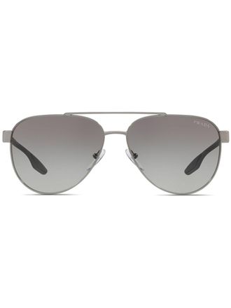 Prada Occhiali da sole modello aviator - Nero