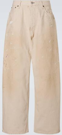 Acne Studios 2023 distressed wide-leg jeans