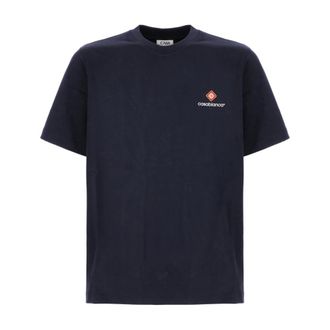 Casablanca T-Shirt - male - Casablanca - T-Shirts - Blue - 2XL - Tops