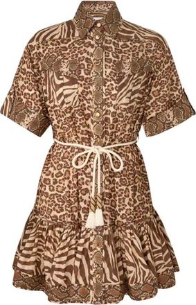 Zimmermann Dames, Jurken, Bruin, Maat: S