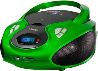 Lauson Lauson Cp733 Verde / Reproductor Radio Cd Con Altavoces Incorporados