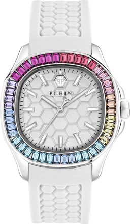 Philipp Plein $pectre Lady Womens White Watch PWTAA0223 Silicone - One Size