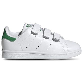 adidas Boys adidas Originals Stan Smith - Preschool Tennis Shoes White/White Size 10.5