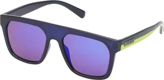 Guess Blue Mirror Square Mens Sunglasses GO00068 84C 55