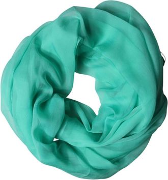 Dolce & Gabbana Stola - Heren - Zijden sjaals - Groen - ONE Size - Accessoires