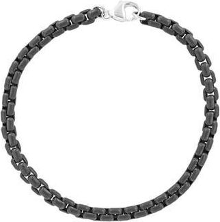 Effy Sterling Silver Box Chain Bracelet in Black at Nordstrom Rack, Size 8.5