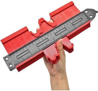 OEM Plantilla De Contorno Con Mecanismo De Bloqueo, Herramienta De Medici&oacute;n De Perfil De 25 Cm (10 Pulgadas) Para Duplicar Y Crear Formas Irregulares: Esq
