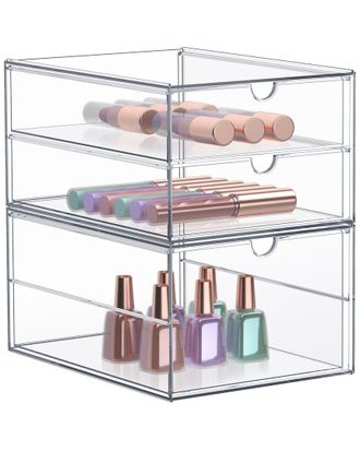 Sorbus Storage Organizers With 3 Drawers