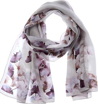 Jimmy Choo London Logo Silk Scarf