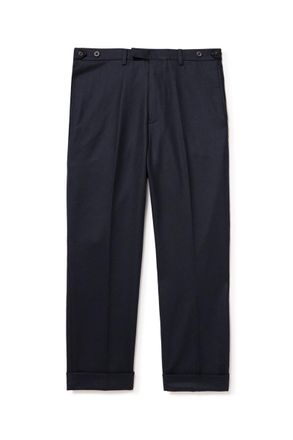 Beams Plus Ivy Cropped Tapered Brushed Wool-Blend Twill Suit Trousers