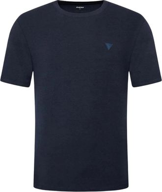 Guess Hedley T-Shirt - Heren - T-shirts - Blauw - M - Katoen - Tops
