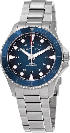 Hamilton Khaki Navy Scuba Automatic Blue Dial Mens Watch H82505140