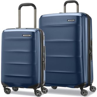 Samsonite Octiv 2-Piece Set (20/28) Hardside Spinner in Blue Denim at Nordstrom
