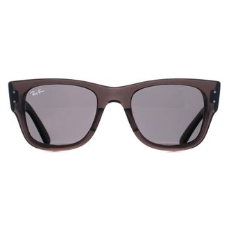 Ray-Ban Square Transparent Black Dark Grey RB0840S Mega Wayfarer