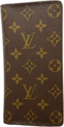 Louis Vuitton Brown Long Wallet (Bi-Fold) (Pre-Owned)