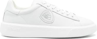 Blauer Buck01/Lea sneakers - men - Fabric/Rubber/Polyurethane/Polyurethane/Calf Leather - 43 - White