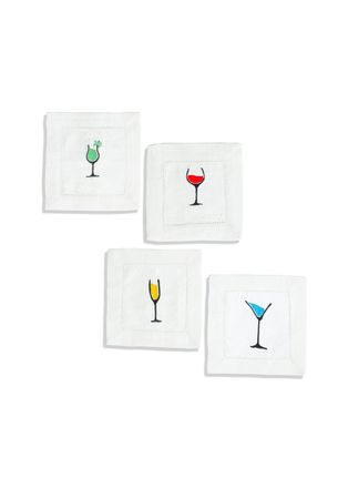 Tiramisu Vibrant Sip & Serve Cocktail Napkins