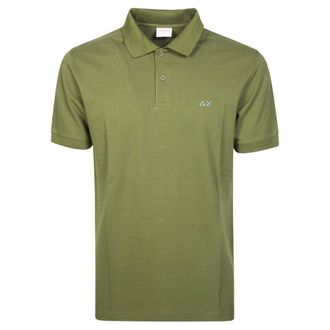 Sun 68 Polo ST Bandana Collo - male - Sun68 - Polo Shirts - Green - S - Tops